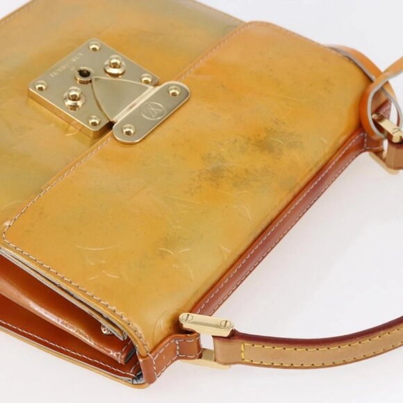 LOUIS VUITTON Monogram Vernis Spring Street Hand Bag Gris - Picture 6 of 14